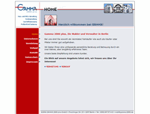 Tablet Screenshot of gamma-2000.de